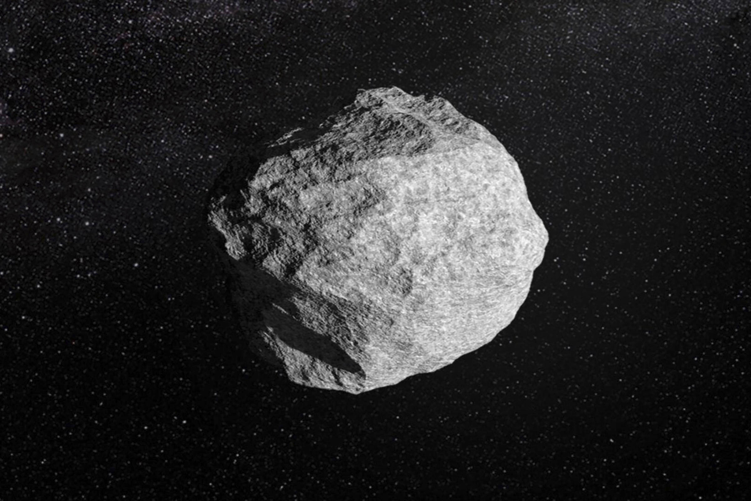 Asteroide "2024 YR4" na rota da Lua, com 3,8% de chance de impacto em 2032