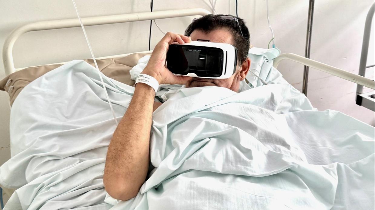 Óculos de Realidade Virtual Levam Pacientes de Fortaleza para Praias Paradisíacas e Metrópoles Vibrantes