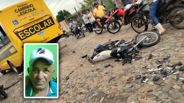Mototaxista Morre Atropelado por Ônibus Escolar em Mauriti