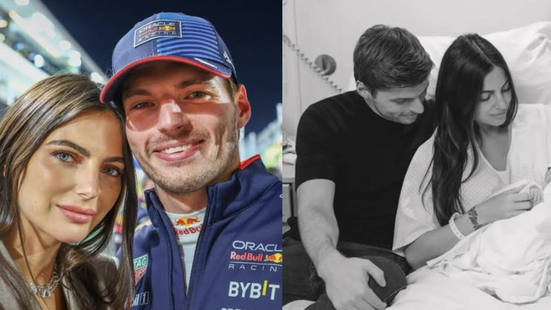 Max Verstappen e Kelly Piquet anunciam nascimento da primeira filha