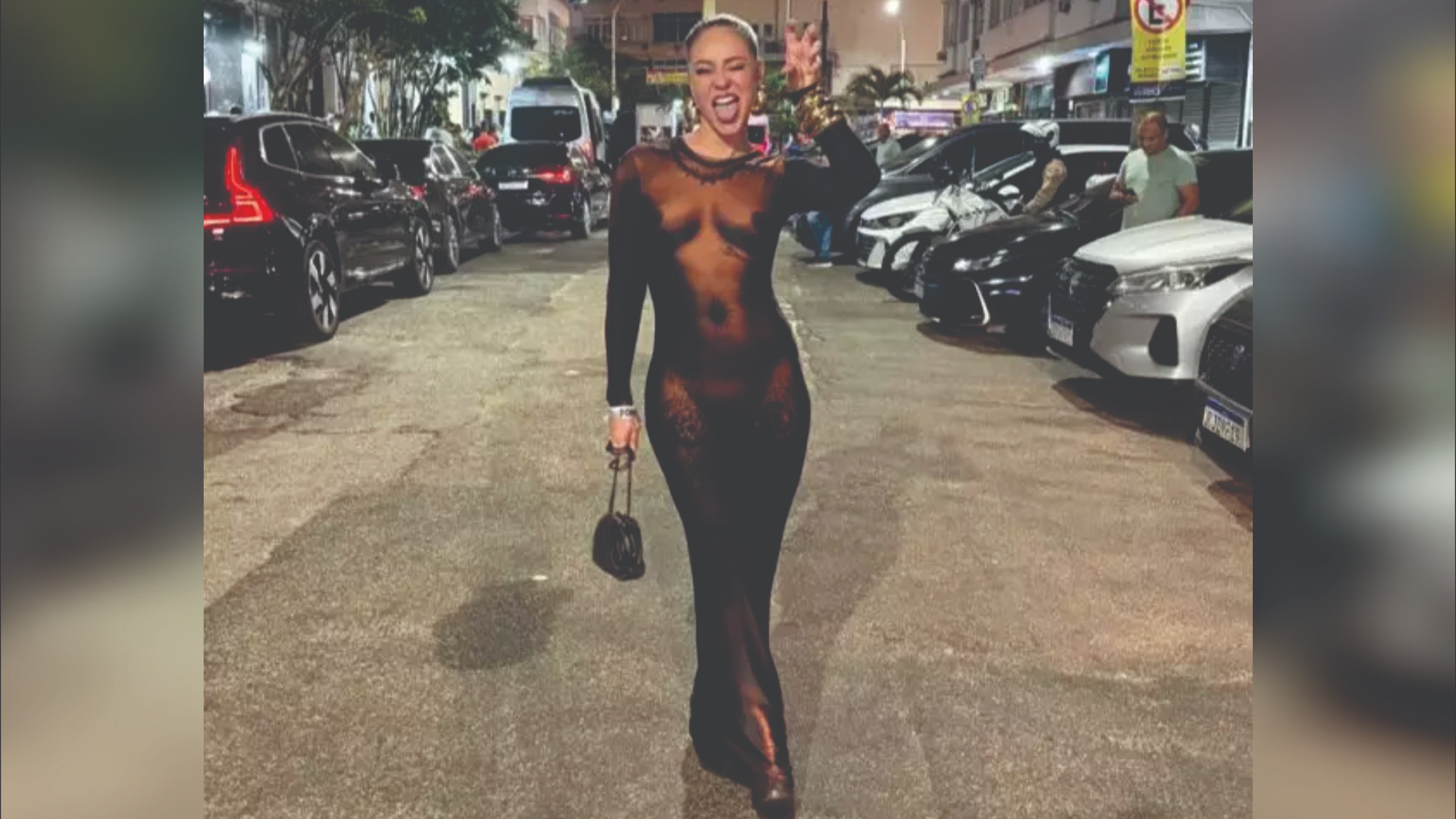 Paolla Oliveira no show de Lady Gaga &quot;Causando&quot;