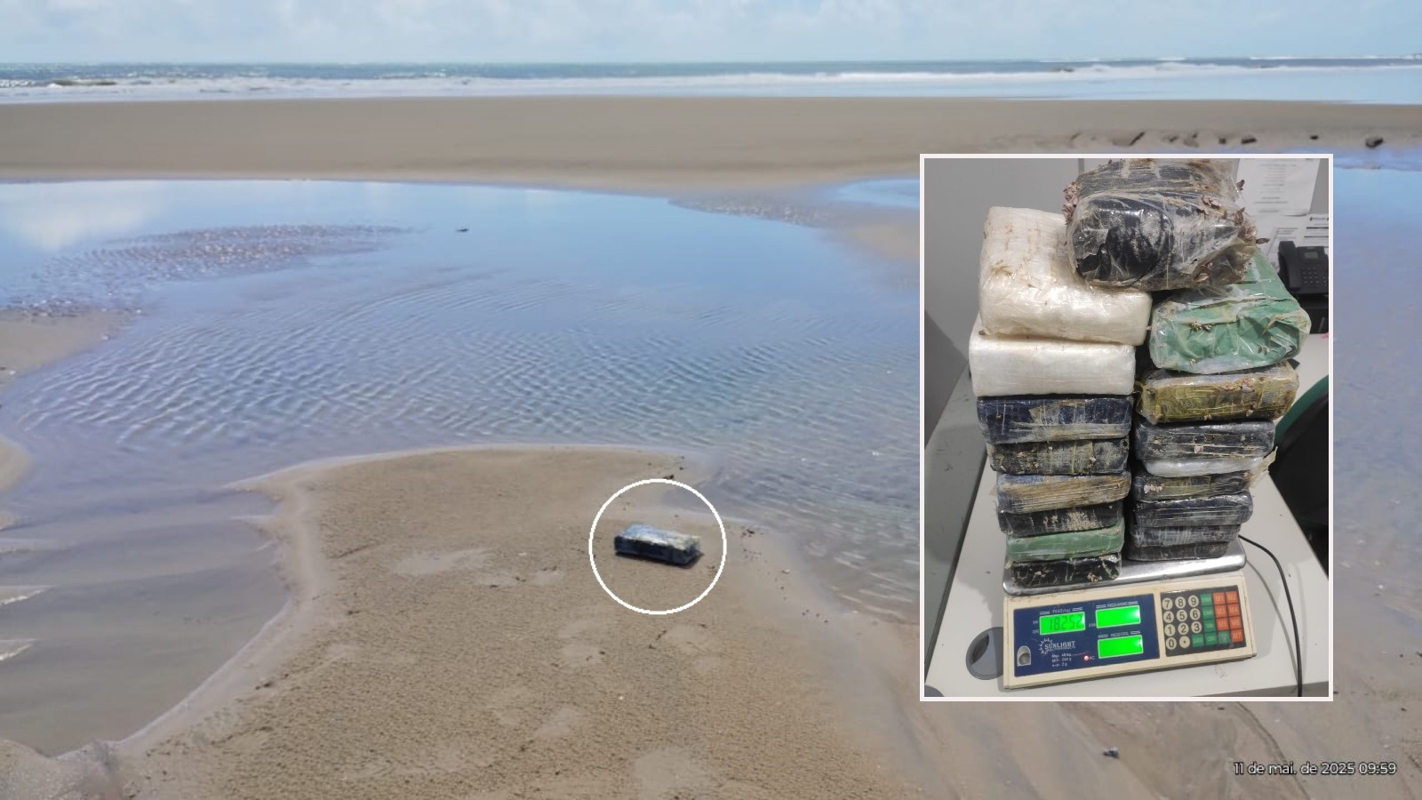&quot;Pacotes Misteriosos&quot; Agitam o Litoral: Cocaína Espalhada em Praias do Ceará!