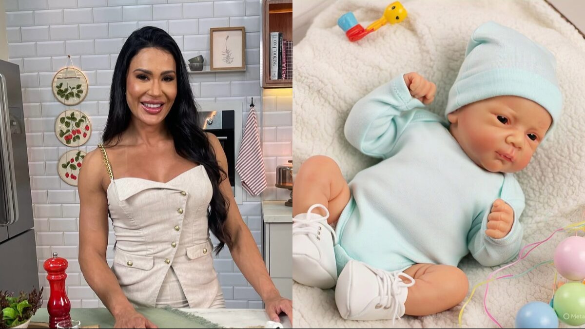 Gracyanne Barbosa Adota “Filho” Reborn