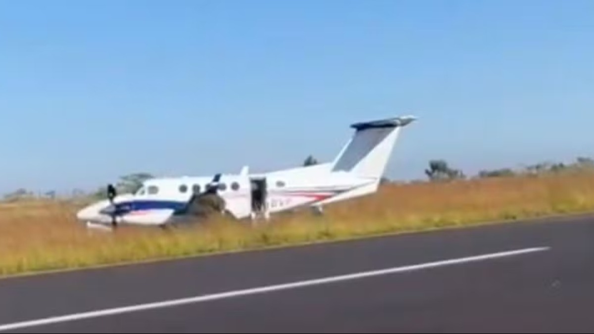 Avião com Rionegro &amp; Solimões faz pouso de emergência no interior de São Paulo