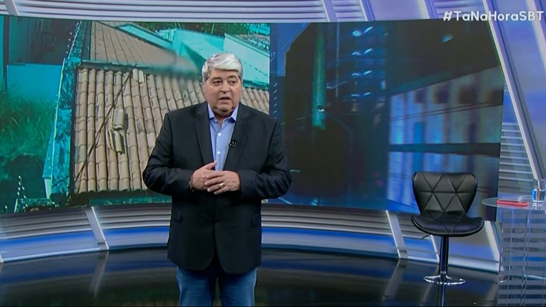 Datena critica mudanças no jornalismo do SBT e defende cobertura realista da violência