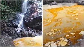 Imagem de destaque: Tragédia Ambiental em Tianguá: Vazamento de Óleo Vegetal Atinge Cachoeira e Levanta Alerta de Contaminação