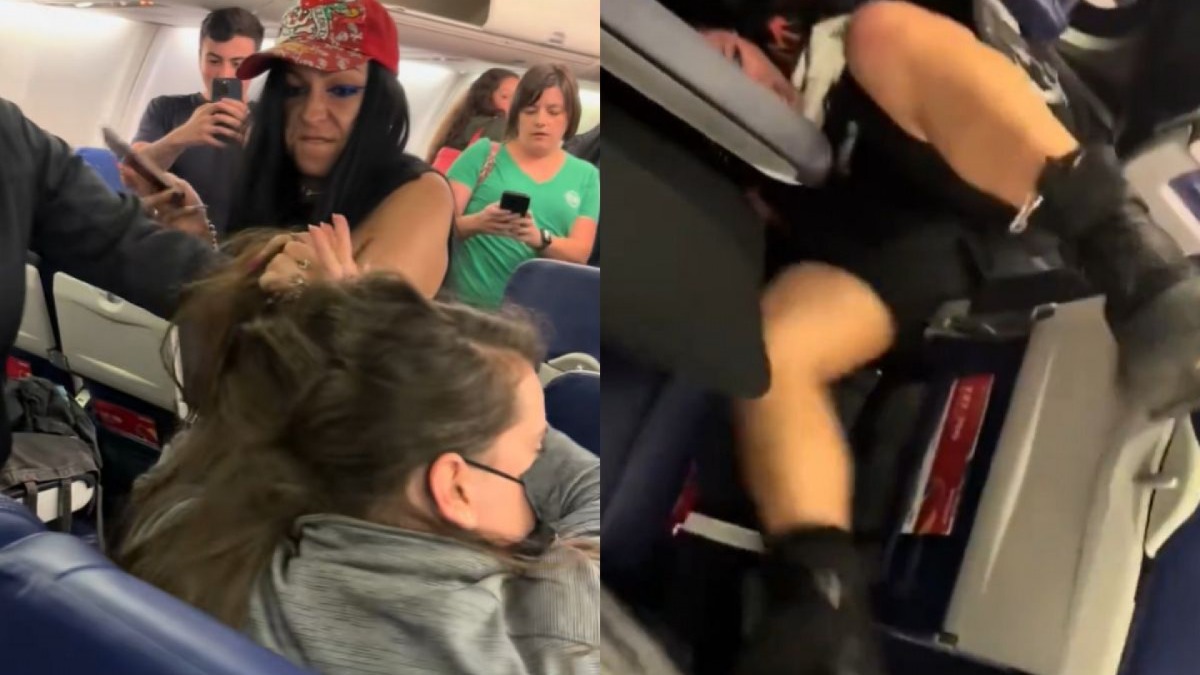Voo do Caos: Vídeo de Passageira Americana Atacando Brasileira Viraliza e Choca a Internet
