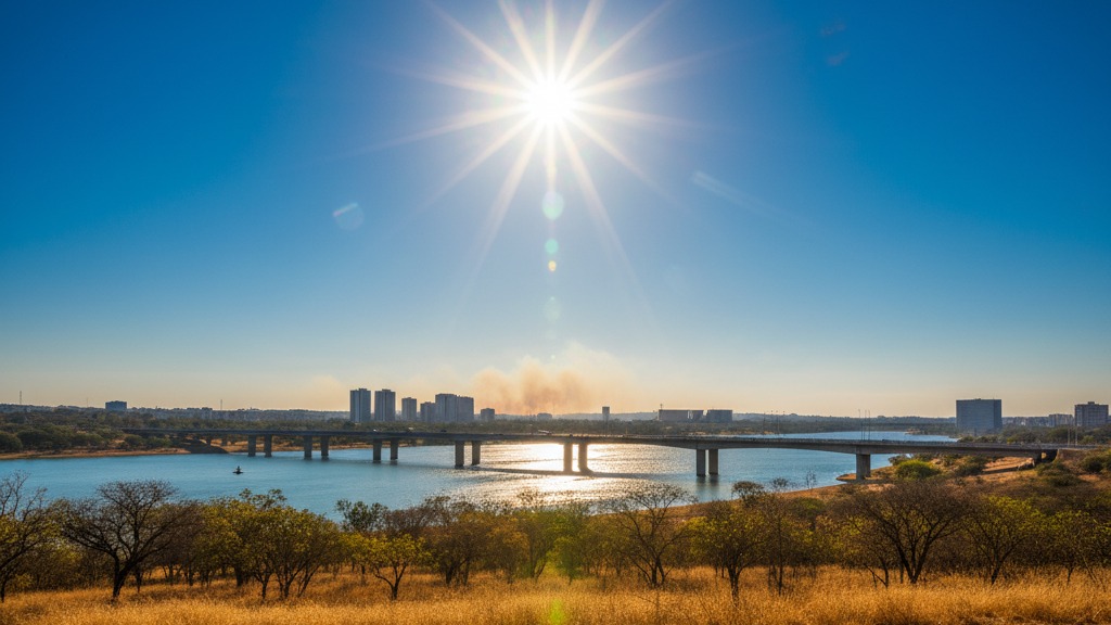 Outubro Chega Queimando: Distrito Federal Enfrenta Calor Intenso e Secura Extrema