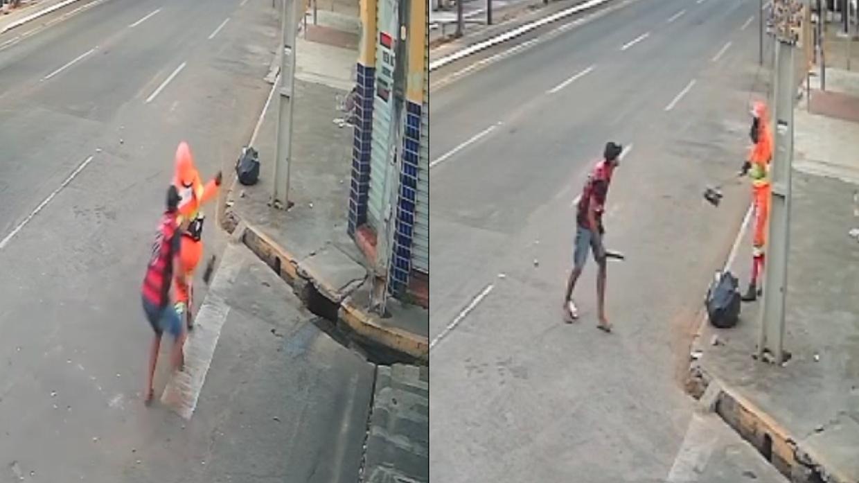 Gari é Assaltada Sob Ameaça de Facão no Expediente; Suspeito é Preso