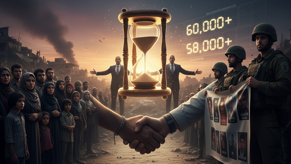 Imagem da notícia: ACORDO DA PAZ: Negociação Israel-Hamas Avança, Mas Trava em Ponto Crucial e o Mundo Aguarda!