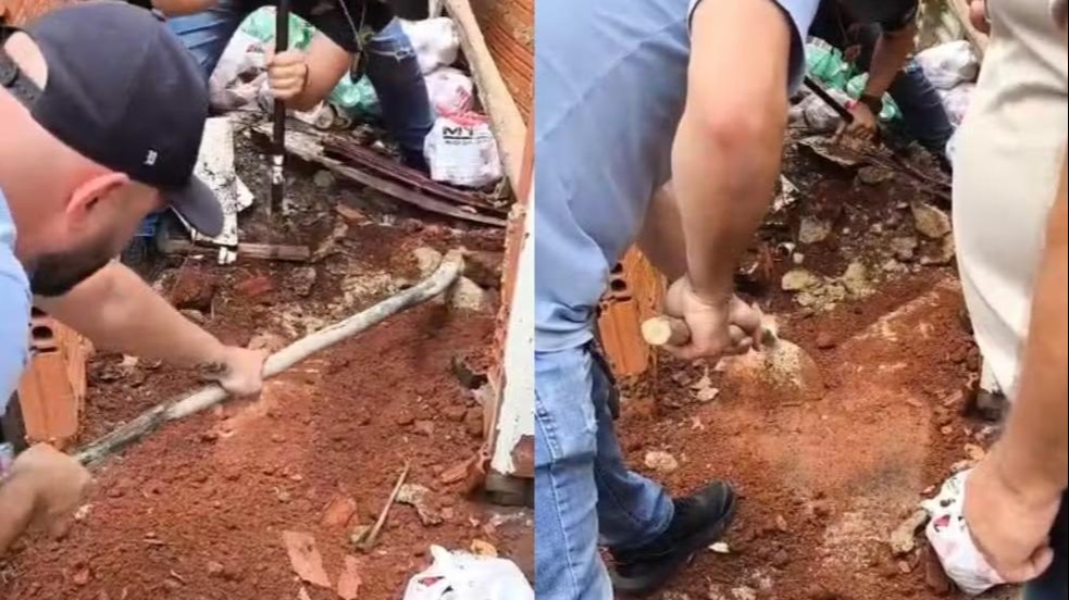 Imagem da notícia: Horror em Itapetininga: Mãe e Padrasto Presos Após Matar e Ocultar Corpo de Criança em Cova Concretada