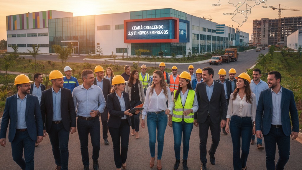 Imagem da notícia: Ceará na Rota do Emprego: R$ 395 Milhões em Investimentos Privados Devem Gerar 2,9 Mil Vagas em 15 Cidades