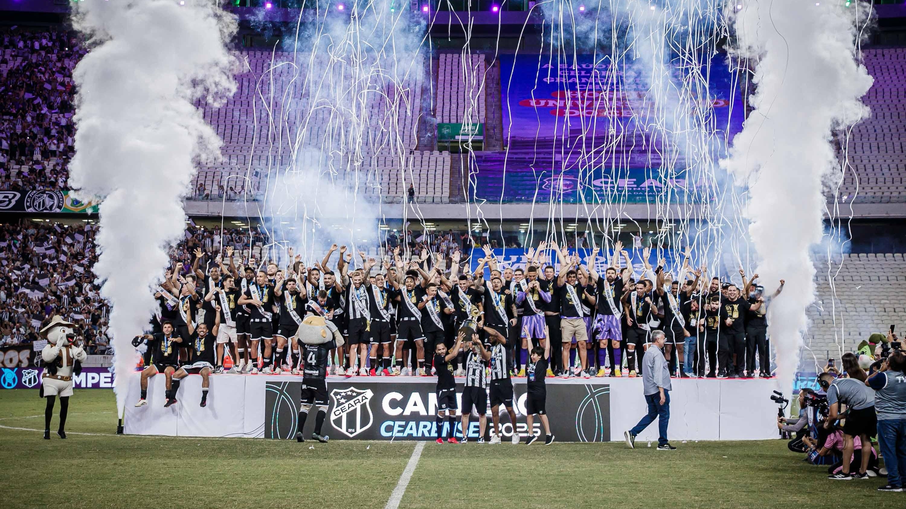 Ceará Premia Elenco com R$ 500 Mil Após Bi-Campeonato Cearense e Supera Premiação de 2024