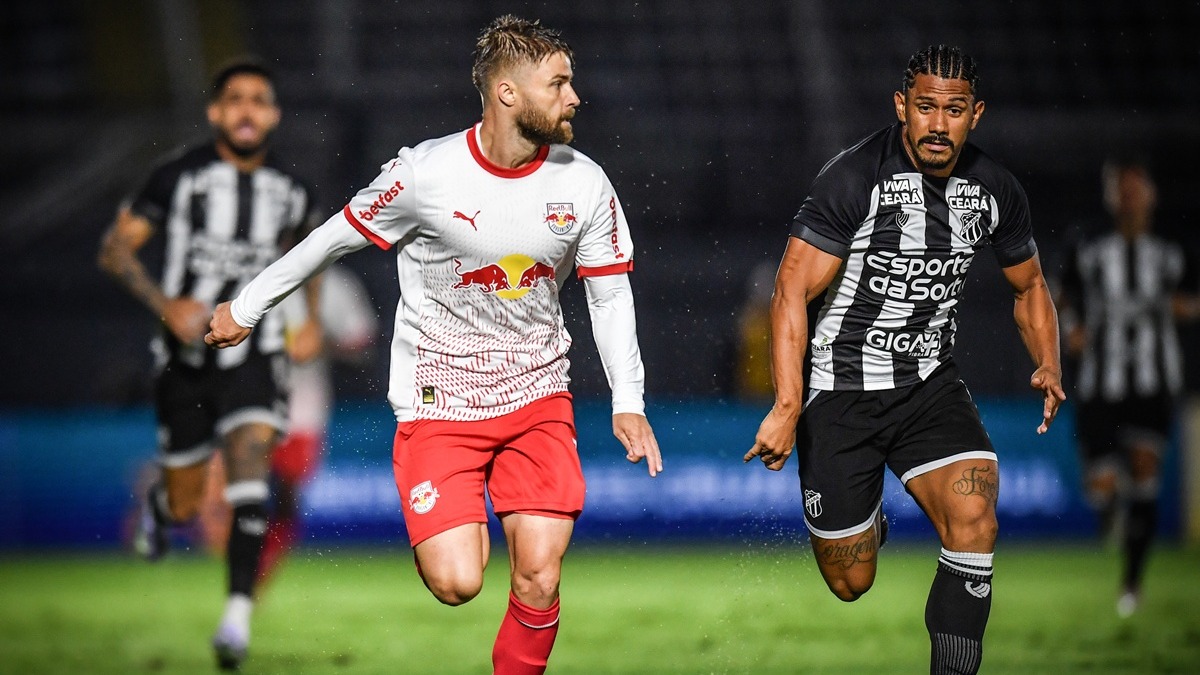 Ceará vê vitória escapar nos acréscimos contra o Bragantino em estreia dramática na Série A